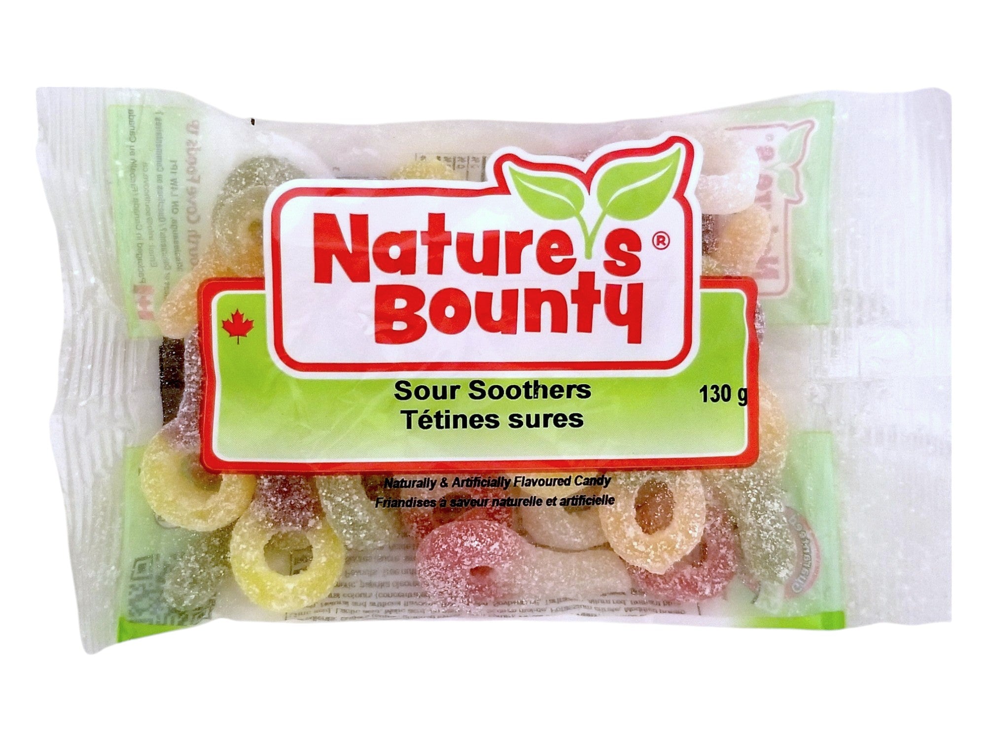 Front of Nature's Bounty Sour Keys Candy Bag, 130g/4.6 oz., Bag