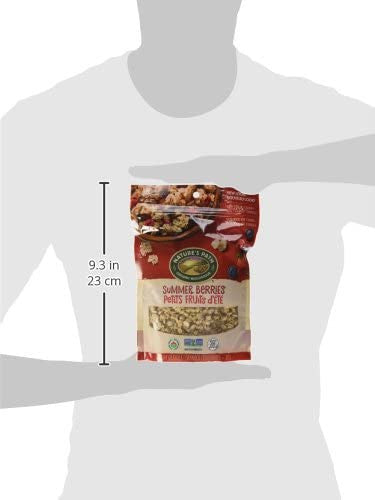 Nature's Path Organic Summer Berries with Yogurt Chunks Granola, 312g/10.9 oz. Bag Size