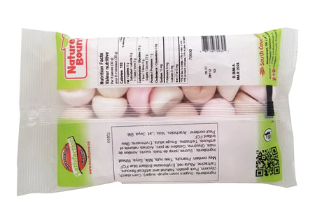 Nature's Bounty Neapolitan Marshmallows, 100g/3.5 oz. Bag - Back