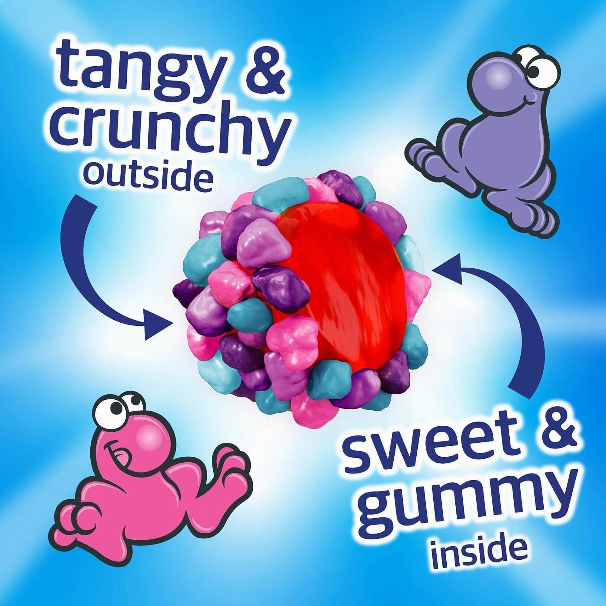 Nerds Gummy Clusters Berry 10-pack sweet tangy candy detail