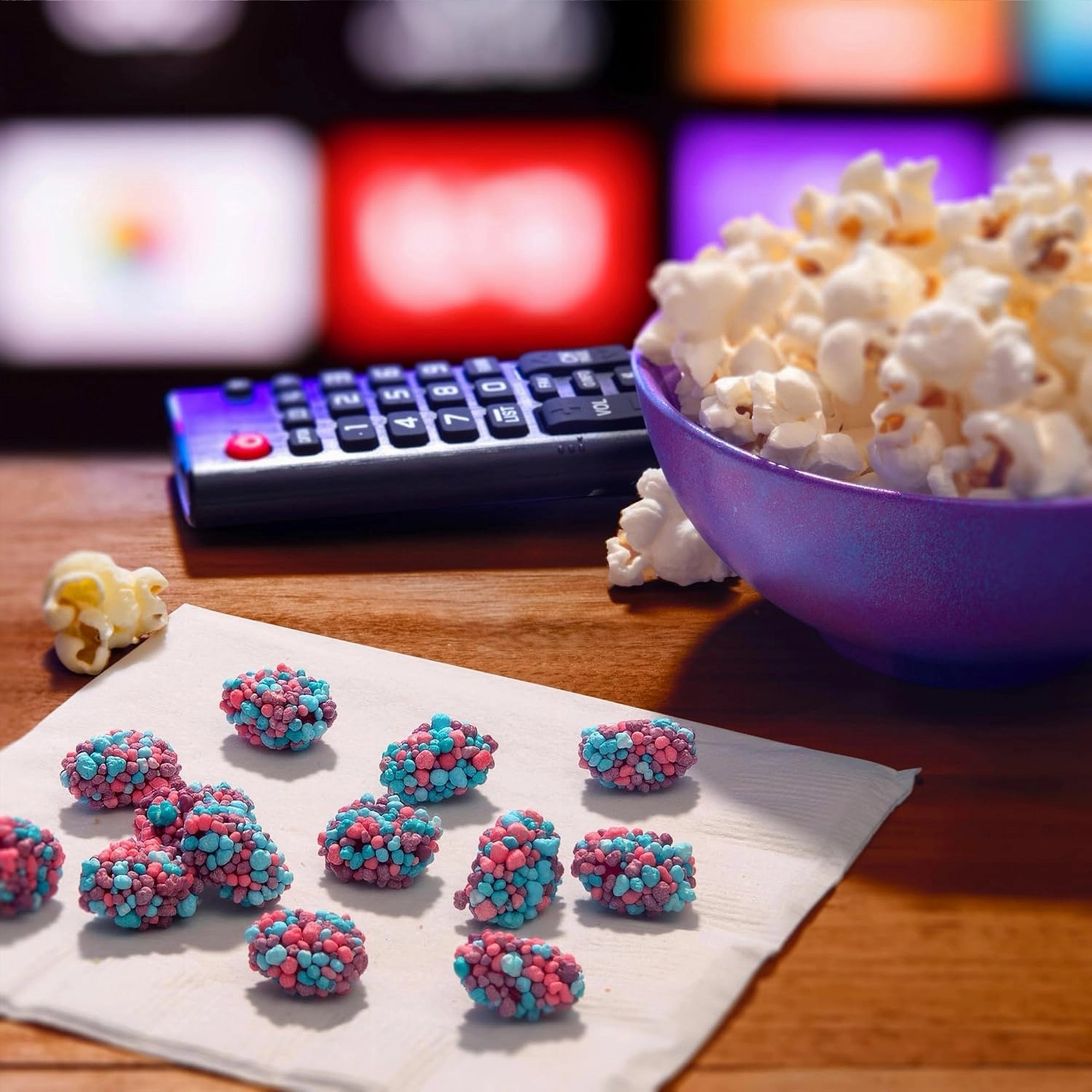 Nerds Gummy Clusters Berry 142g movie snack — gummy candy for movie night