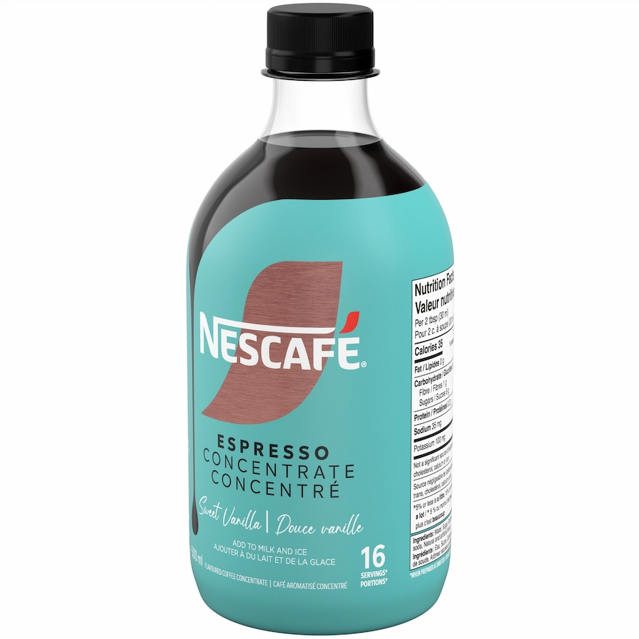 Nescafe Sweet Vanilla Espresso Concentrate, 500ml/17.6 fl oz
