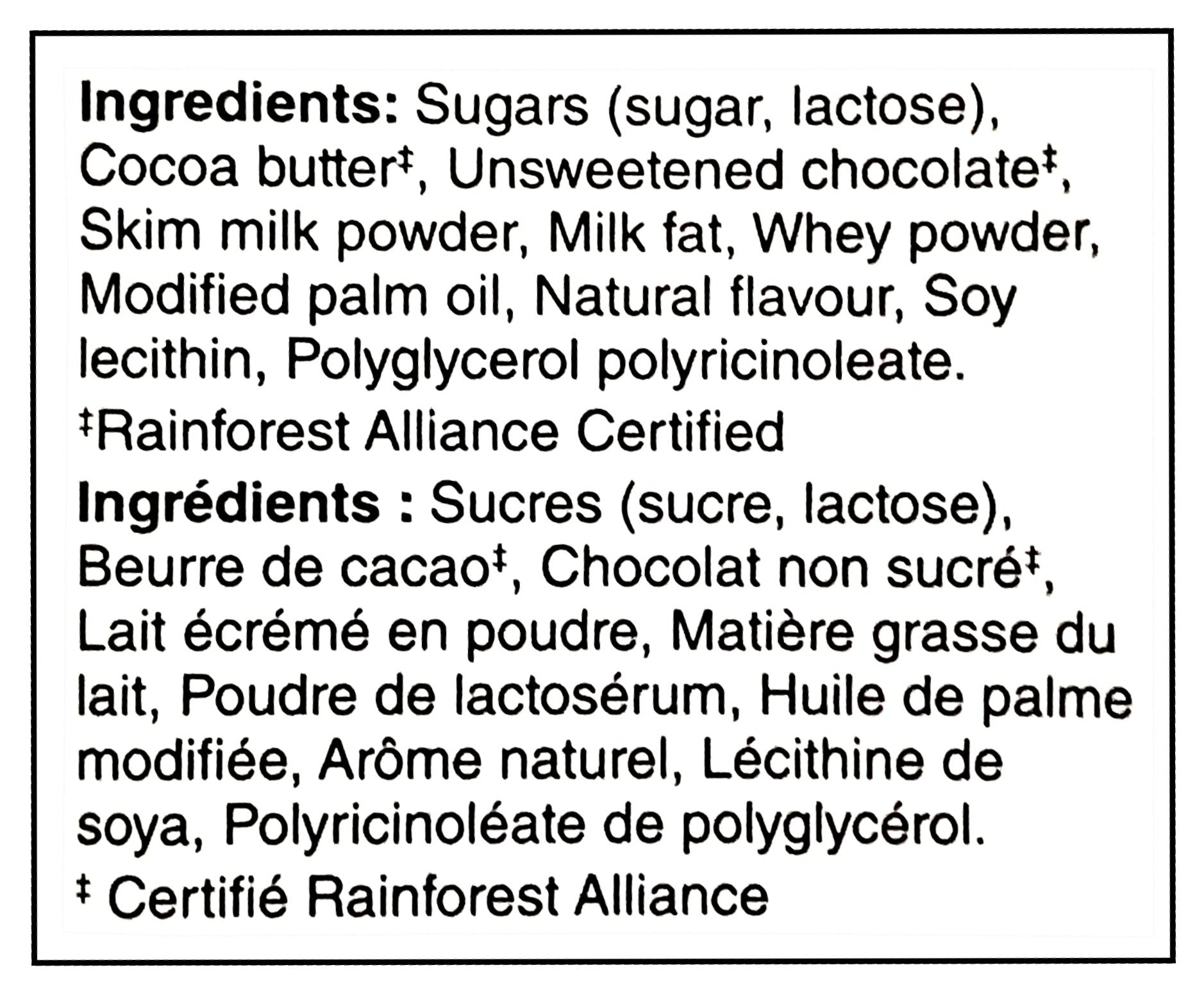 Nestle Aero Scoops Double Chocolate Milk Chocolate Bar, 105g/3.7 oz