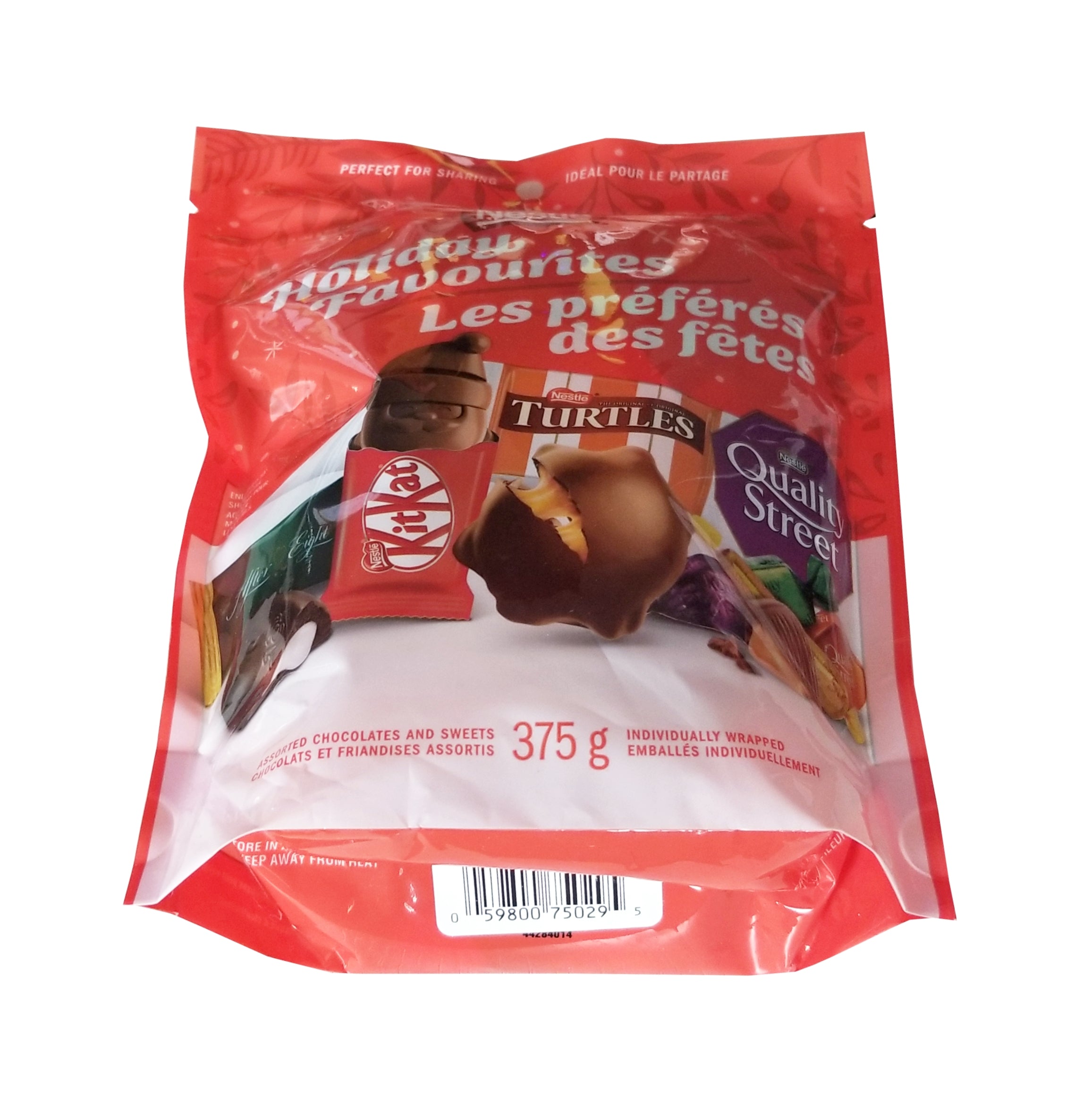 Nestle Holiday Favorites, Turtles, After Eight, Kit Kat, & Quality Street Assorted Chocolates, 375g/13 oz. Bag {Imported from Canada}
