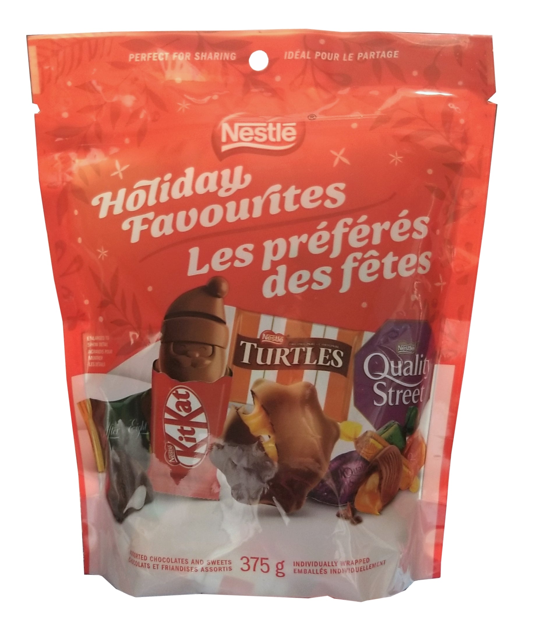 Nestle Holiday Favorites, Turtles, After Eight, Kit Kat, & Quality Street Assorted Chocolates, 375g/13 oz. Bag {Imported from Canada}
