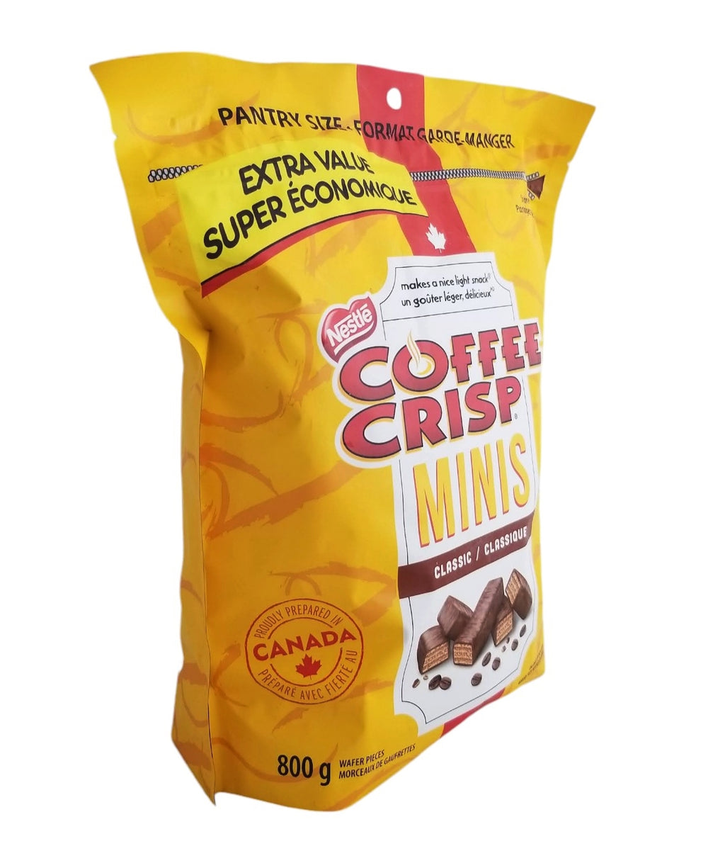 Nestle Coffee Crisp Classic Minis, Extra Value, 800g/1.75 lb. Bag