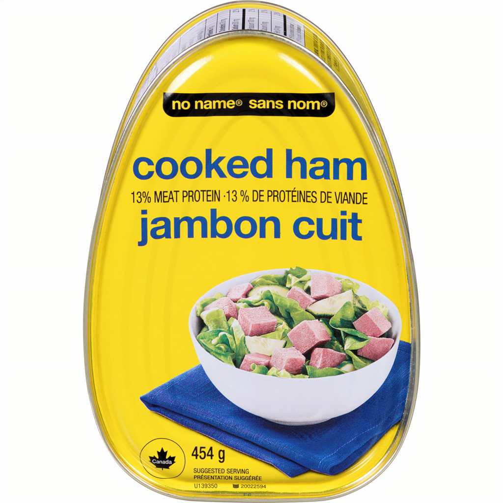 No Name Canned Cooked Ham, 454g/16 oz