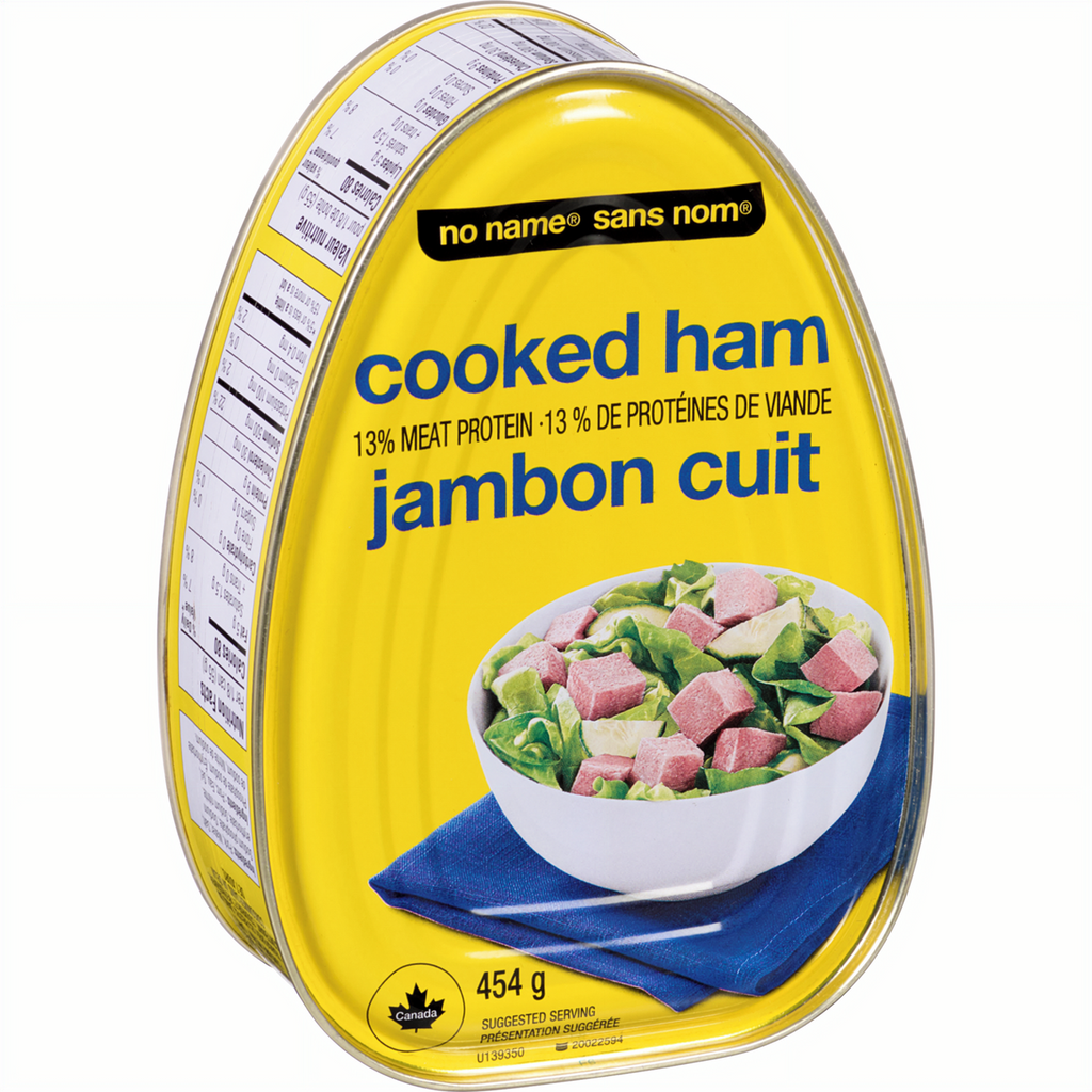 No Name Canned Cooked Ham, 454g/16 oz