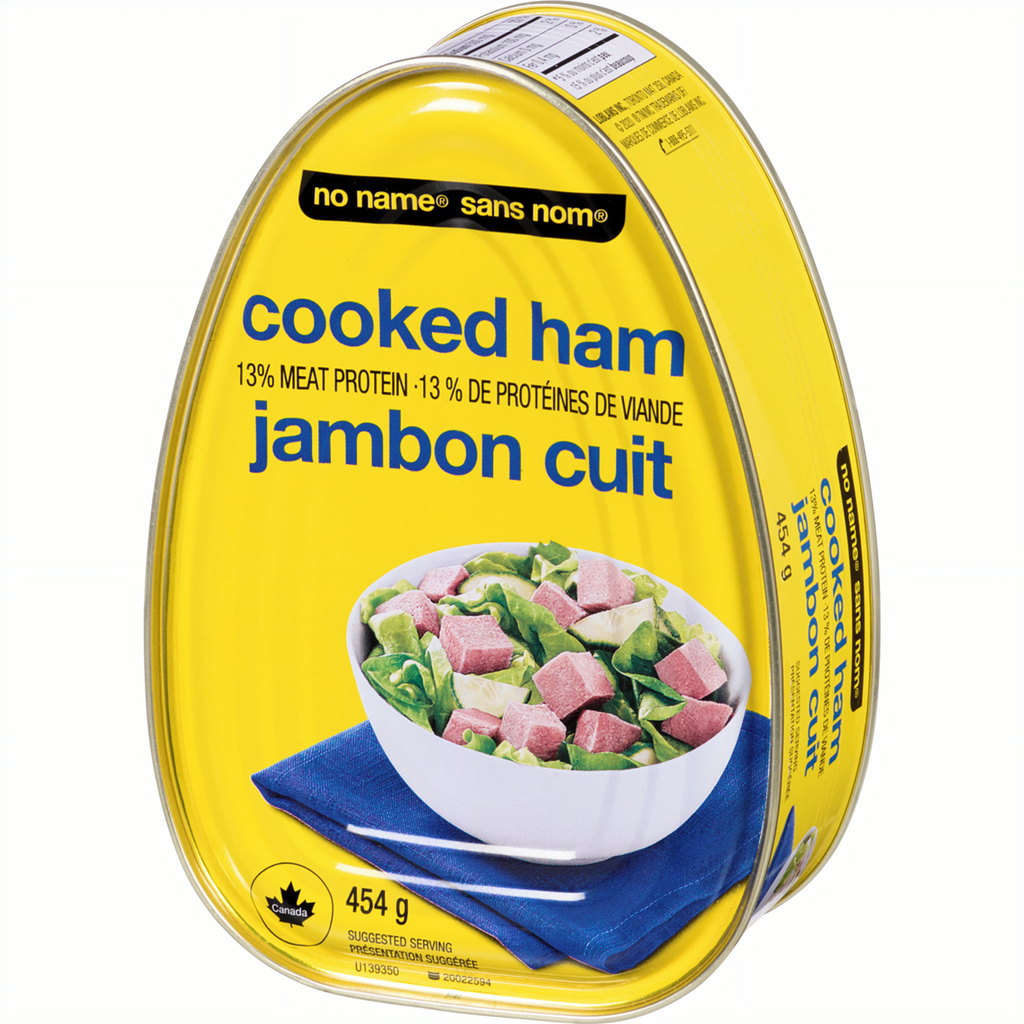 No Name Canned Cooked Ham, 454g/16 oz