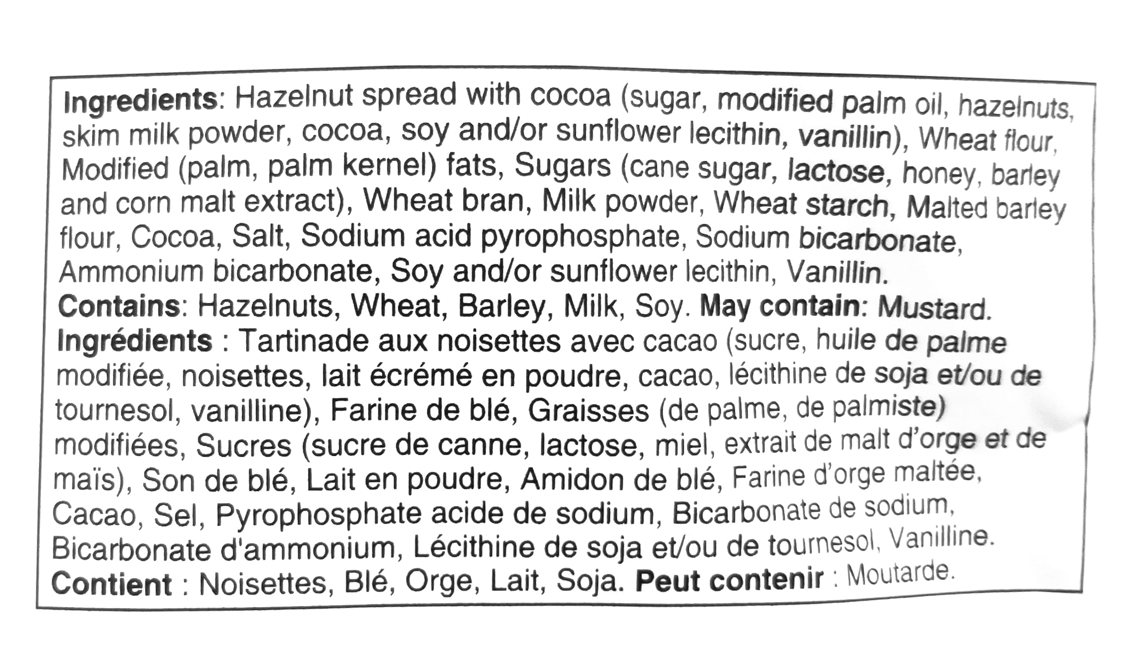 Nutella Biscuits Cookies with Nutella Hazelnut Spread, 276g/9.7 oz