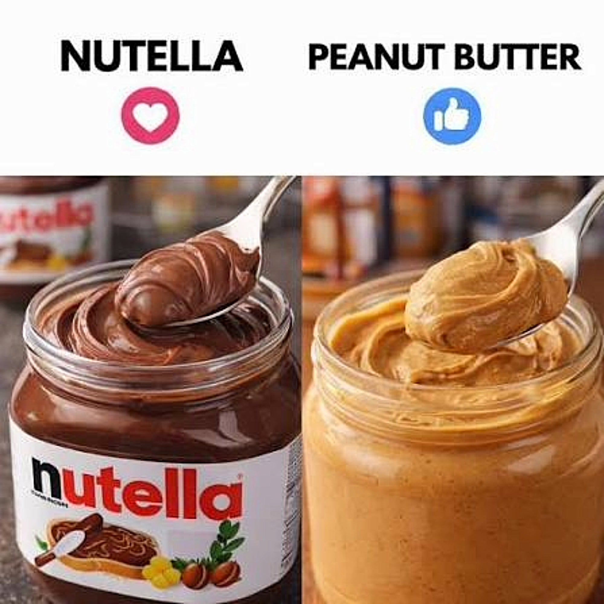 Nutella hazelnut spread and Nutella Peanut Spread side by side — rich cocoa hazelnut vs creamy peanut cocoa spread