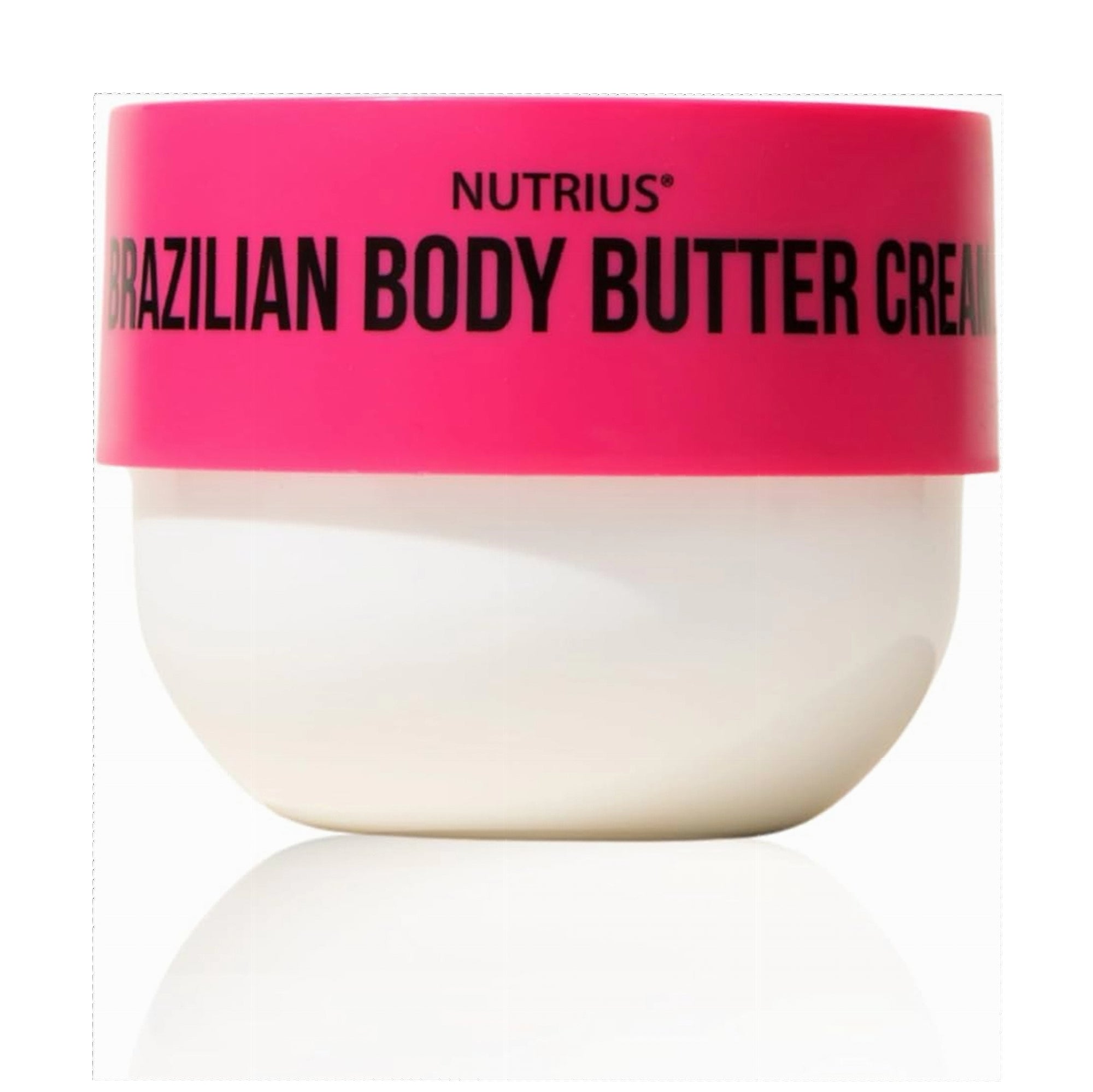 Nutrius Brazilian Body Butter Cream – Coco Bliss & Berry Bliss 2 x 177 mL (6 fl oz) - Berry Bliss Jar