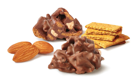 OMG! Milk Chocolate Almond Toffee Clusters, 650g/24 oz., Bag, {Imported from Canada}