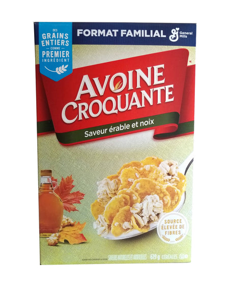 Oatmeal Crisp Maple Nut Flavour Cereal, 619g/21.6 oz., Box {Imported from Canada}