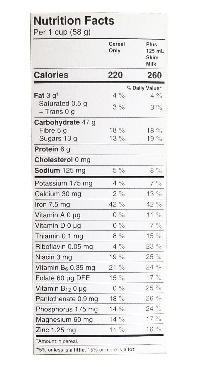 Oatmeal Crisp Maple Nut Flavour Cereal, 619g/21.6 oz., Box {Imported from Canada}