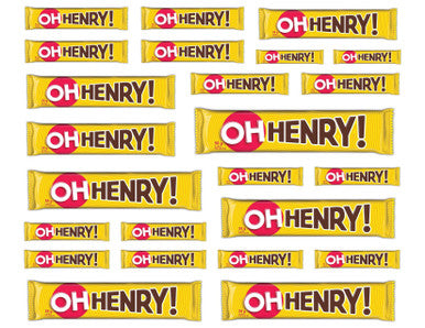 OH HENRY! Chocolatey Candy Bars, 24 Count {Imported from Canada}