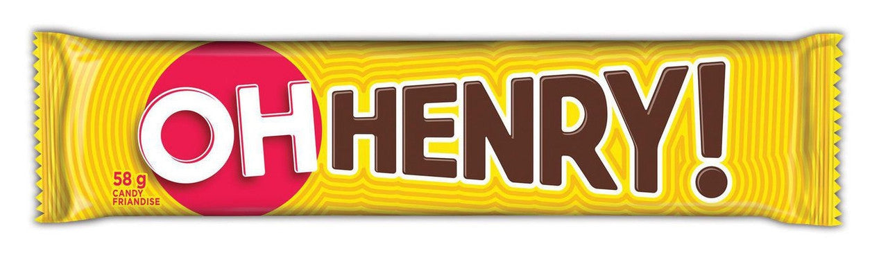 OH HENRY! Chocolatey Candy Bars, 24 Count {Imported from Canada}