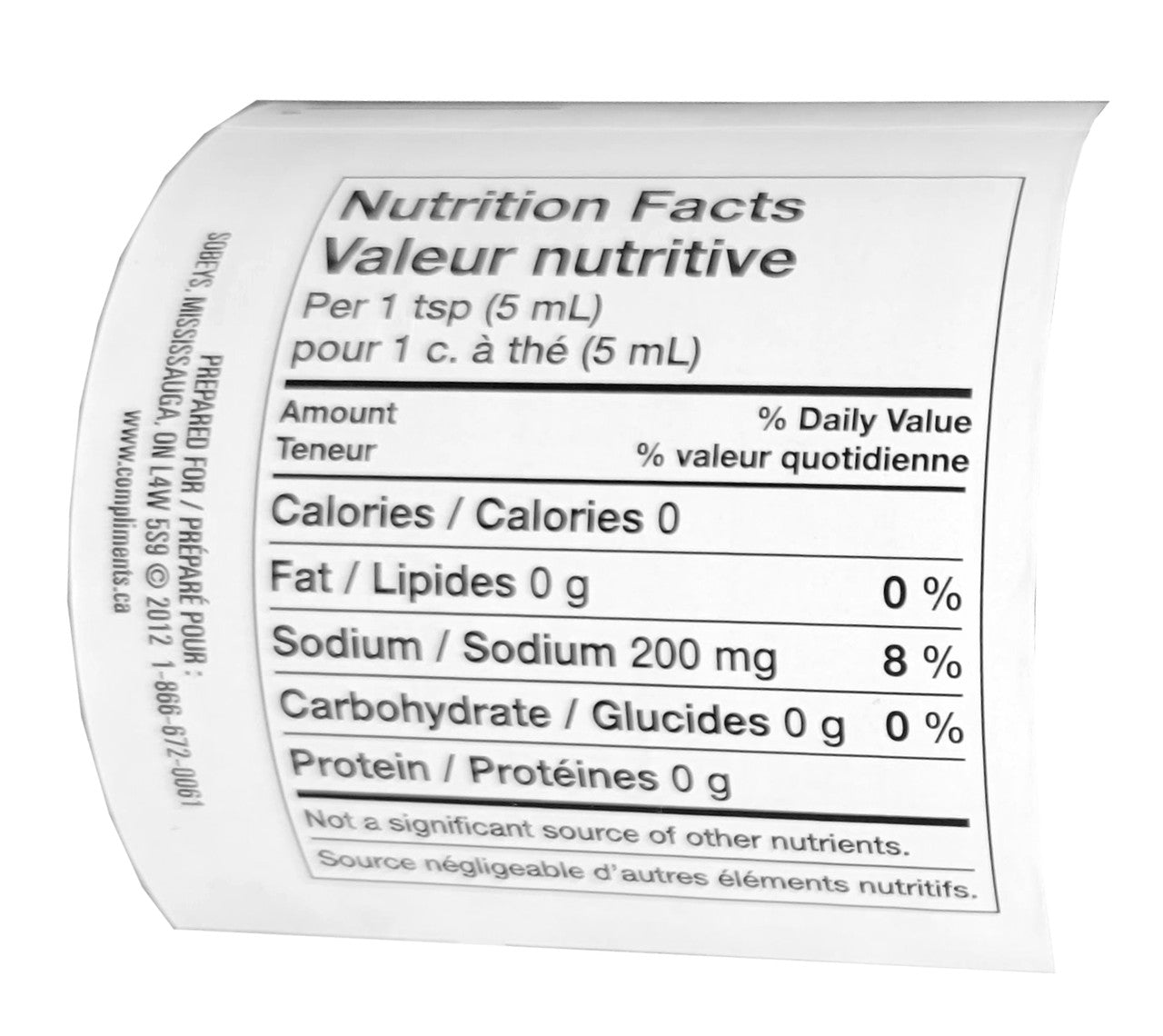 Compliments Oh Mama! Extra Hot Cayenne Pepper Sauce, 354mL/12.4 fl. oz., Bottle {Imported from Canada}
