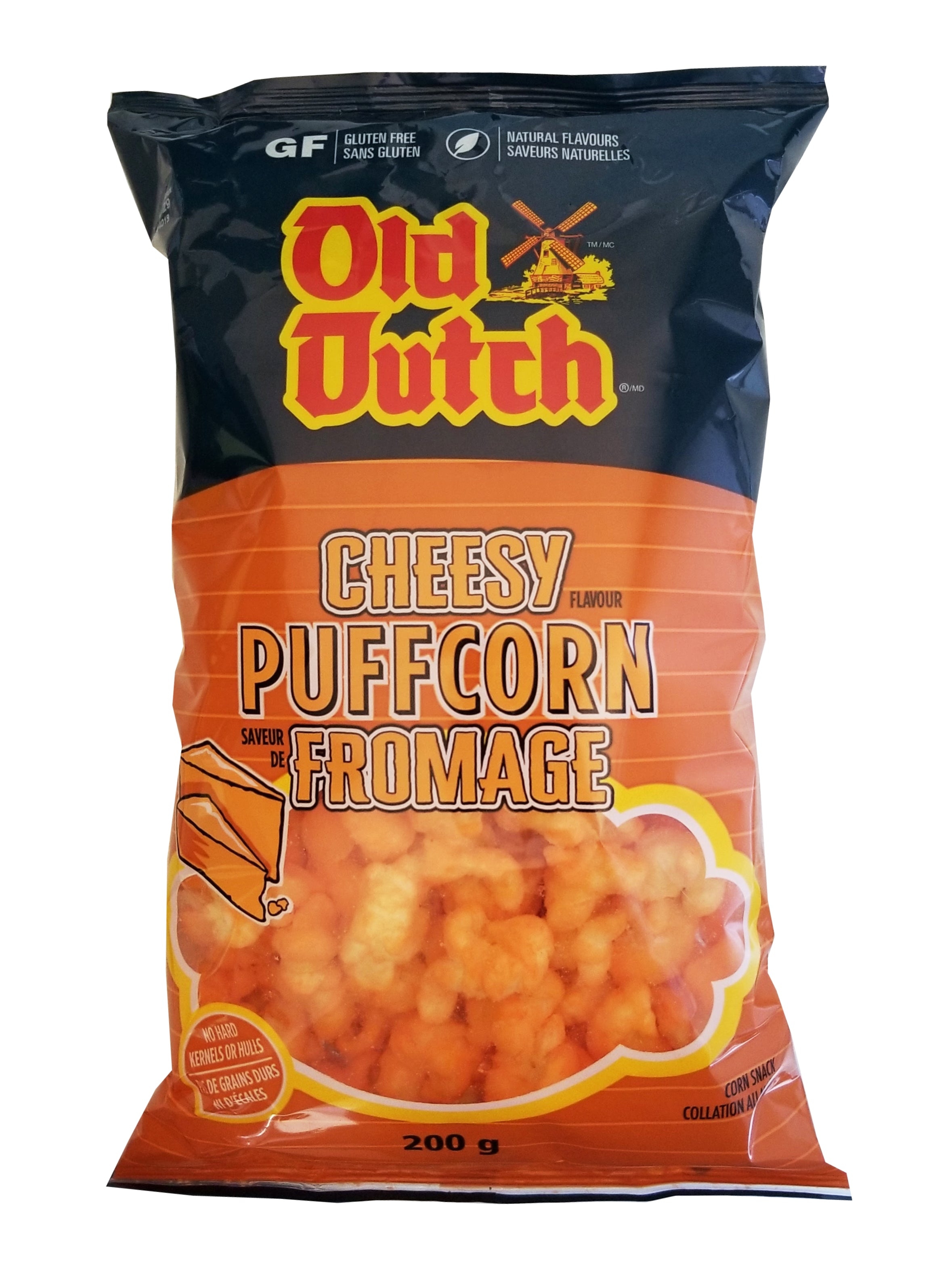 Old Dutch Cheesy Puffcorn, 200g/7 oz. Bag