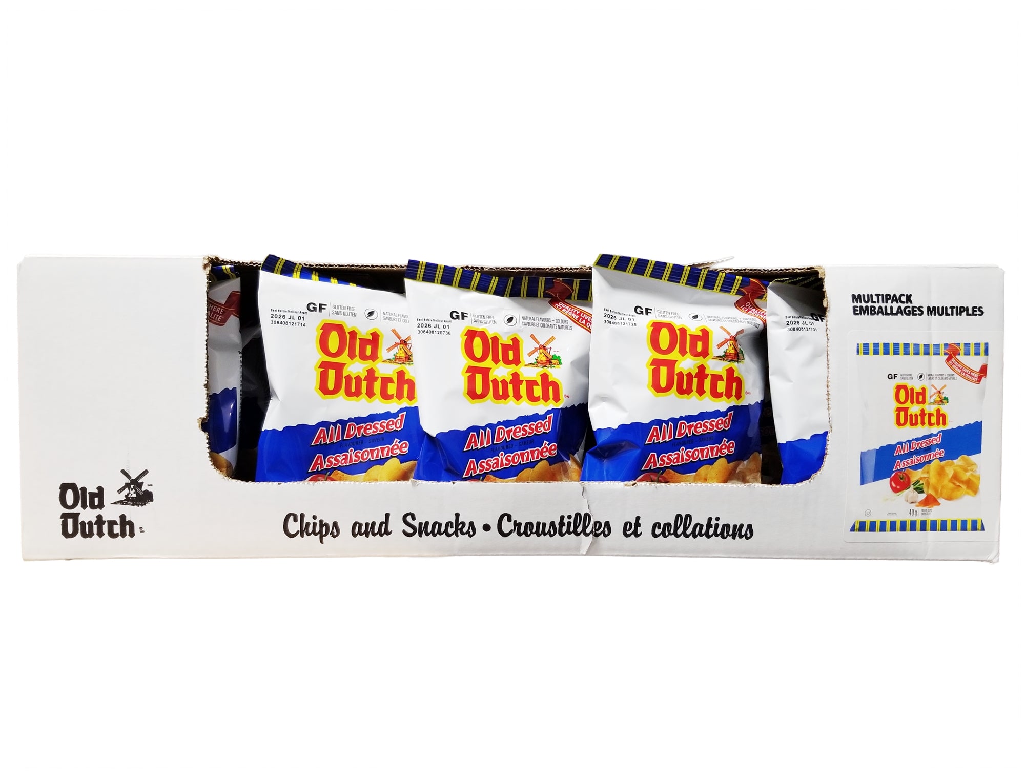 Old Dutch Potato Chips – 40 g (1.41 oz) | All Flavors & Sizes