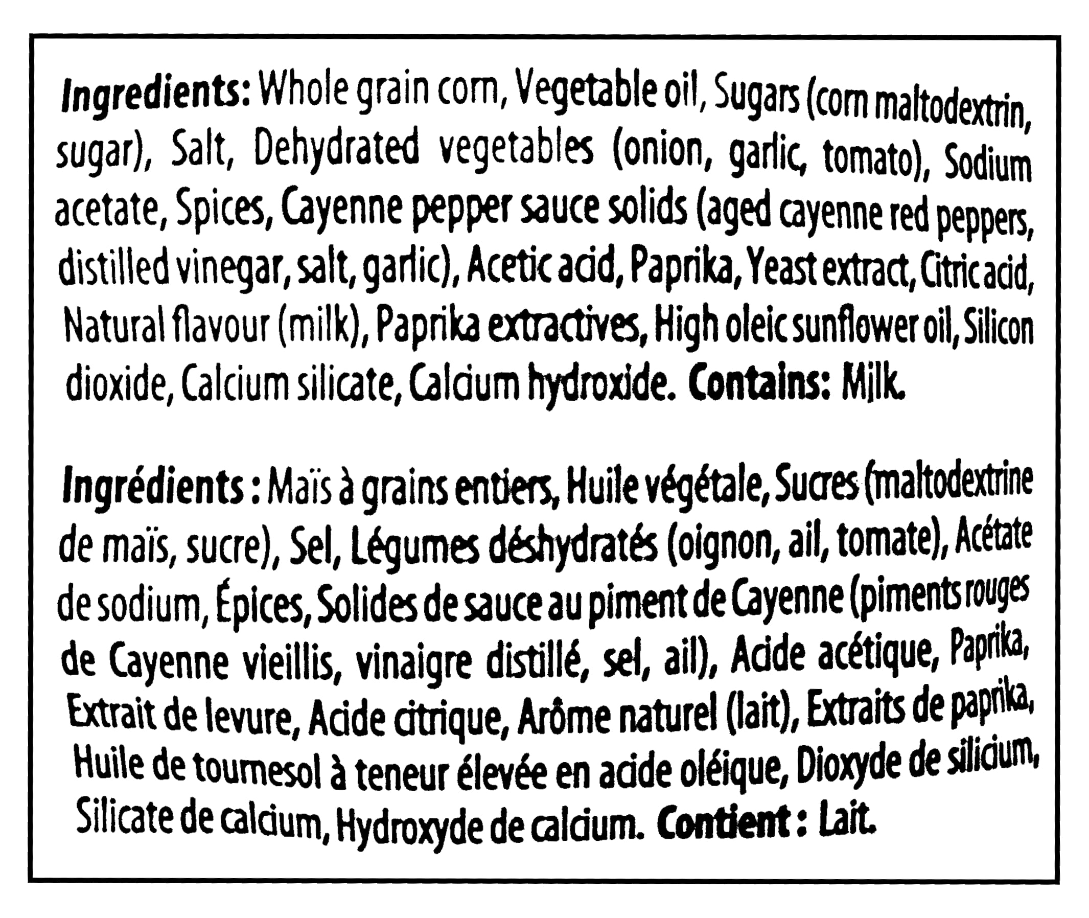 Old Dutch Arriba EXTREM Blazing Buffalo Tortilla Chips, 235g/8.3 oz