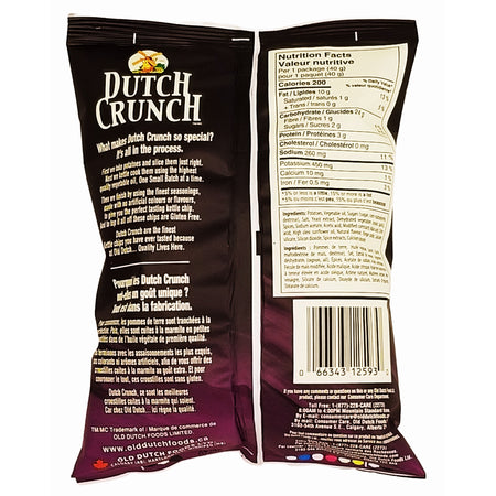 Dutch Crunch Kettle Cooked All Dressed Potato Chips, 40g/1.4 oz