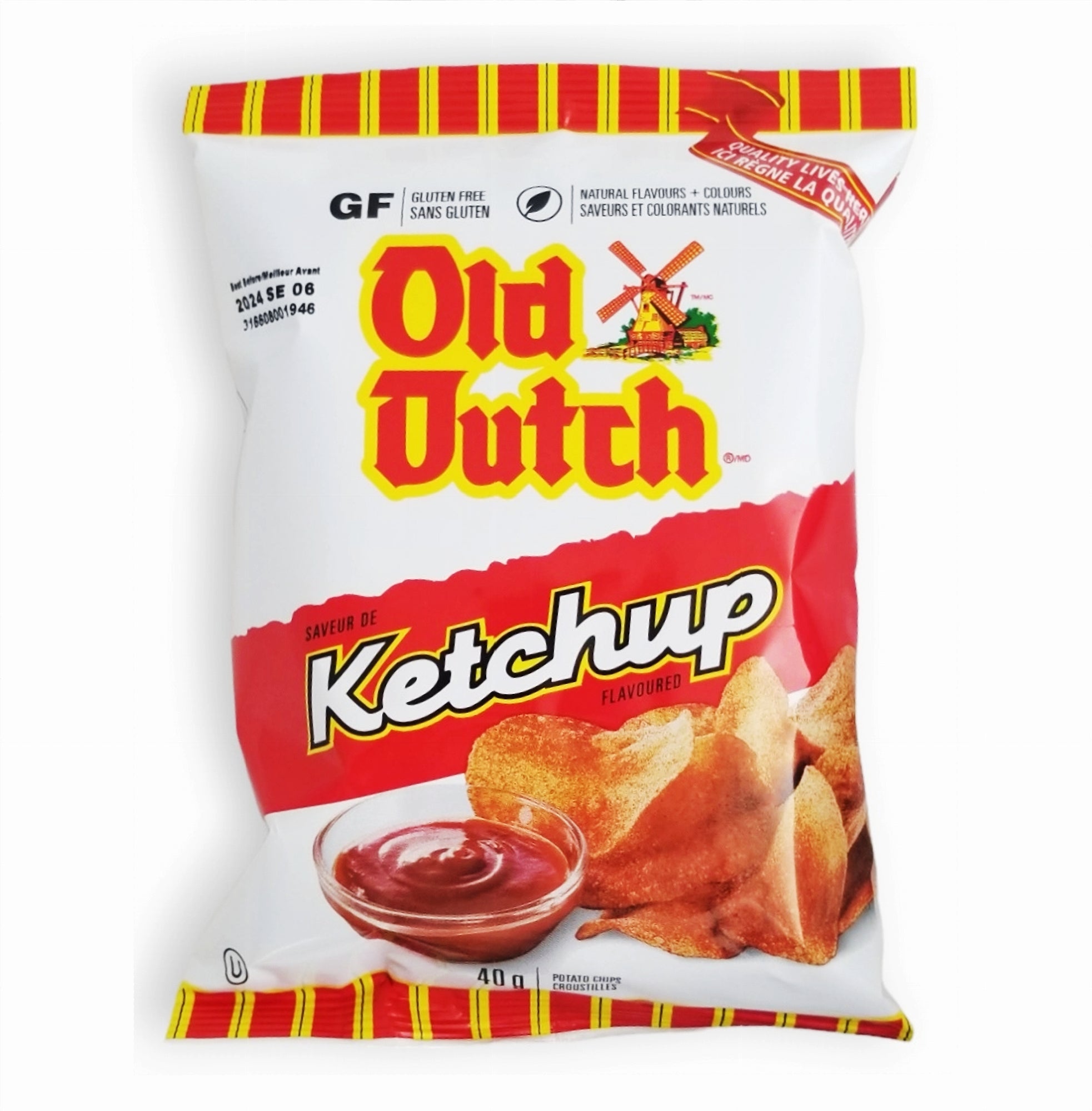 Old Dutch Potato Chips – 40 g (1.41 oz) | All Flavors & Sizes