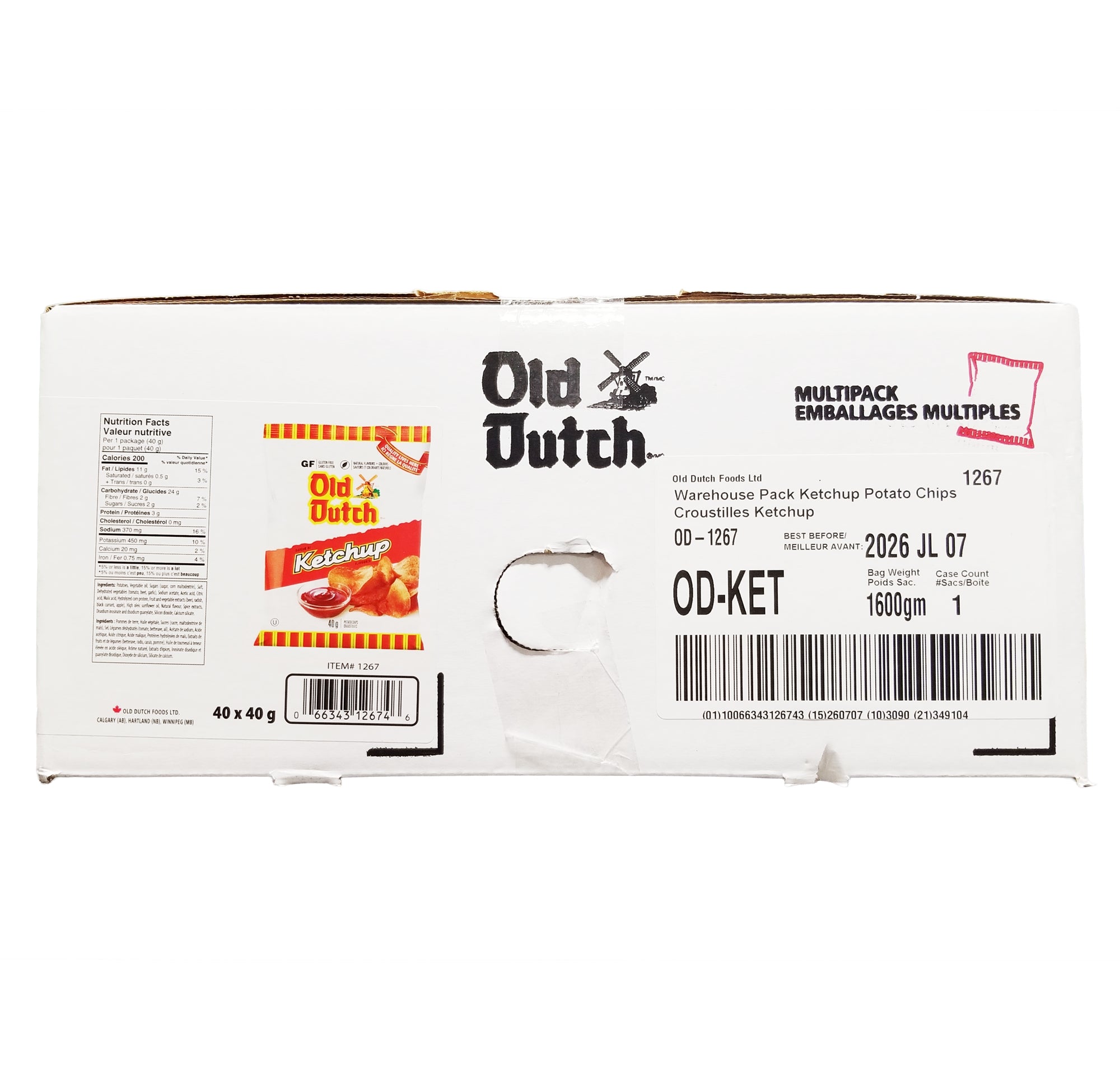 Old Dutch Potato Chips – 40 g (1.41 oz) | All Flavors & Sizes