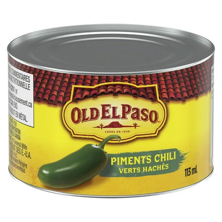 Old El Paso Chopped Green Chilies 113ml