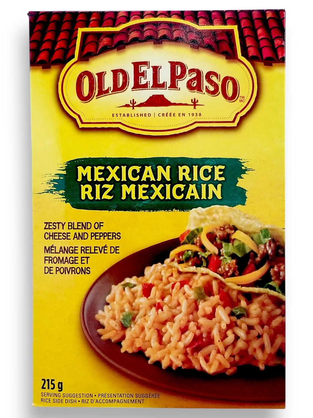 Old English Rice Old El Paso Mexican Rice 215g (7.6 oz) | Seasoned Side Dish