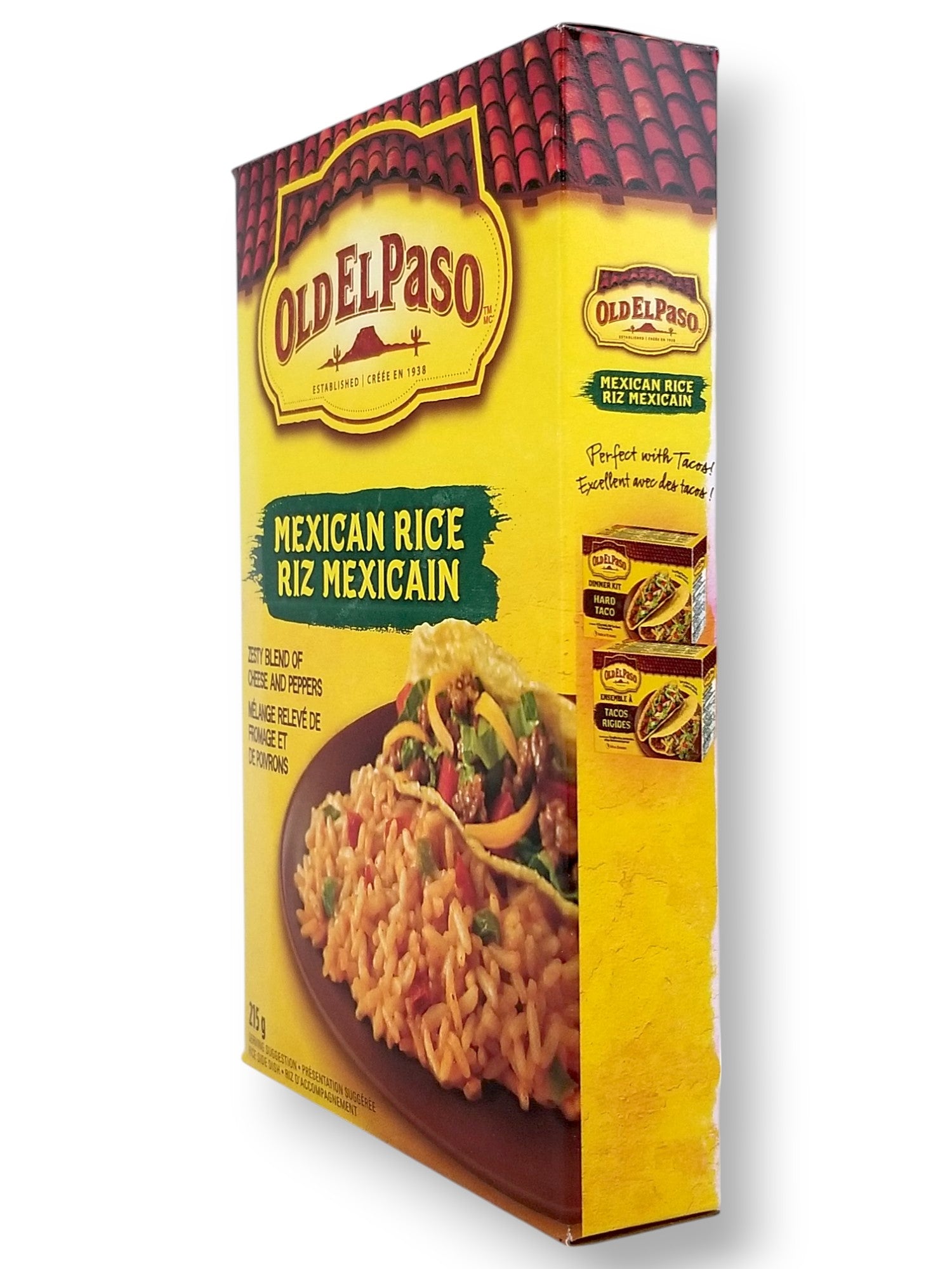 Old El Paso Mexican Rice, 215g/7.6 oz - Left Side