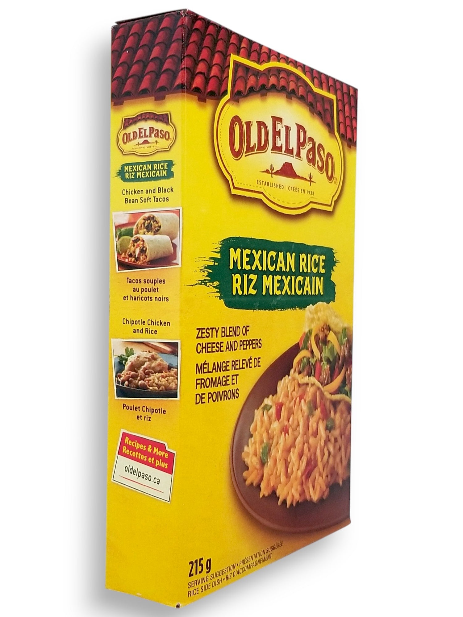 Old El Paso Mexican Rice, 215g/7.6 oz - Right Side