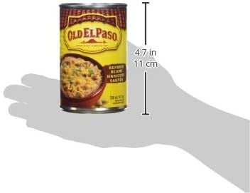 Old El Paso Refried Beans – 398ml (14 fl.oz) Can Size