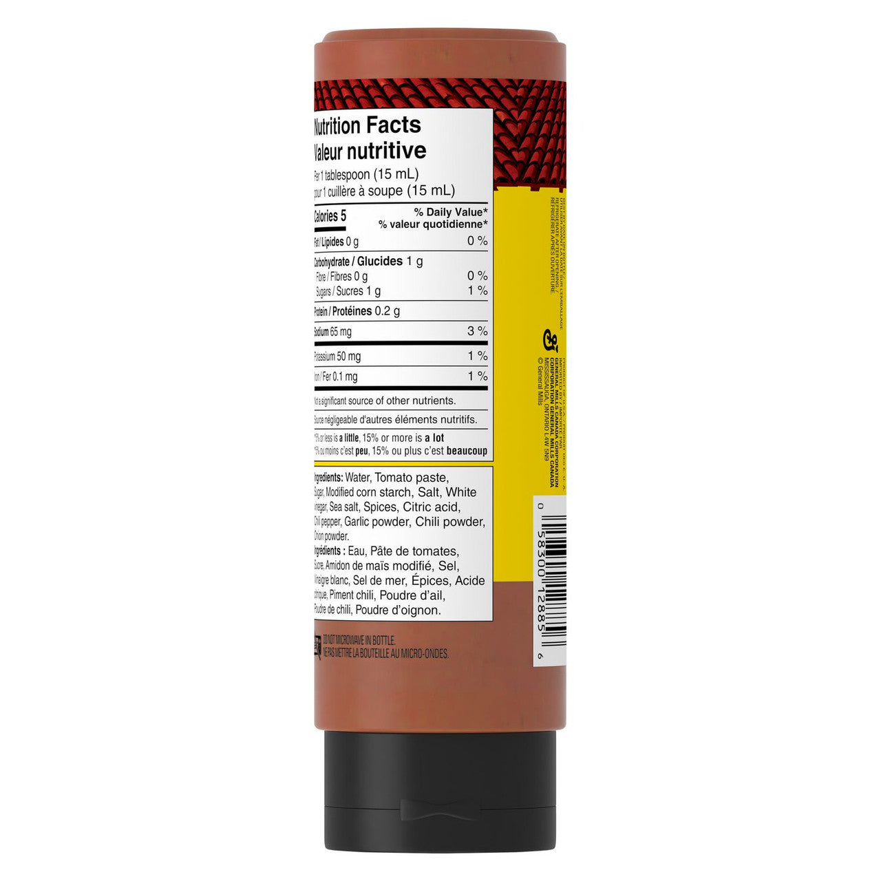 Old El Paso Taco Mild Sauce 243ml/9 fl. oz., Bottle Left Side