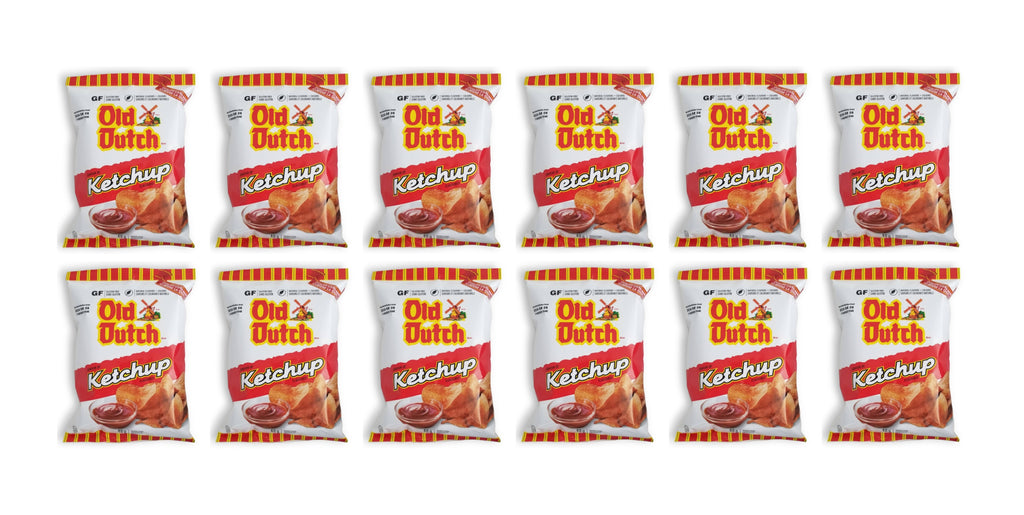 Old Dutch Ketchup Chips (12 ct x 40g/1.4oz.) Bundle {Imported from Canada}