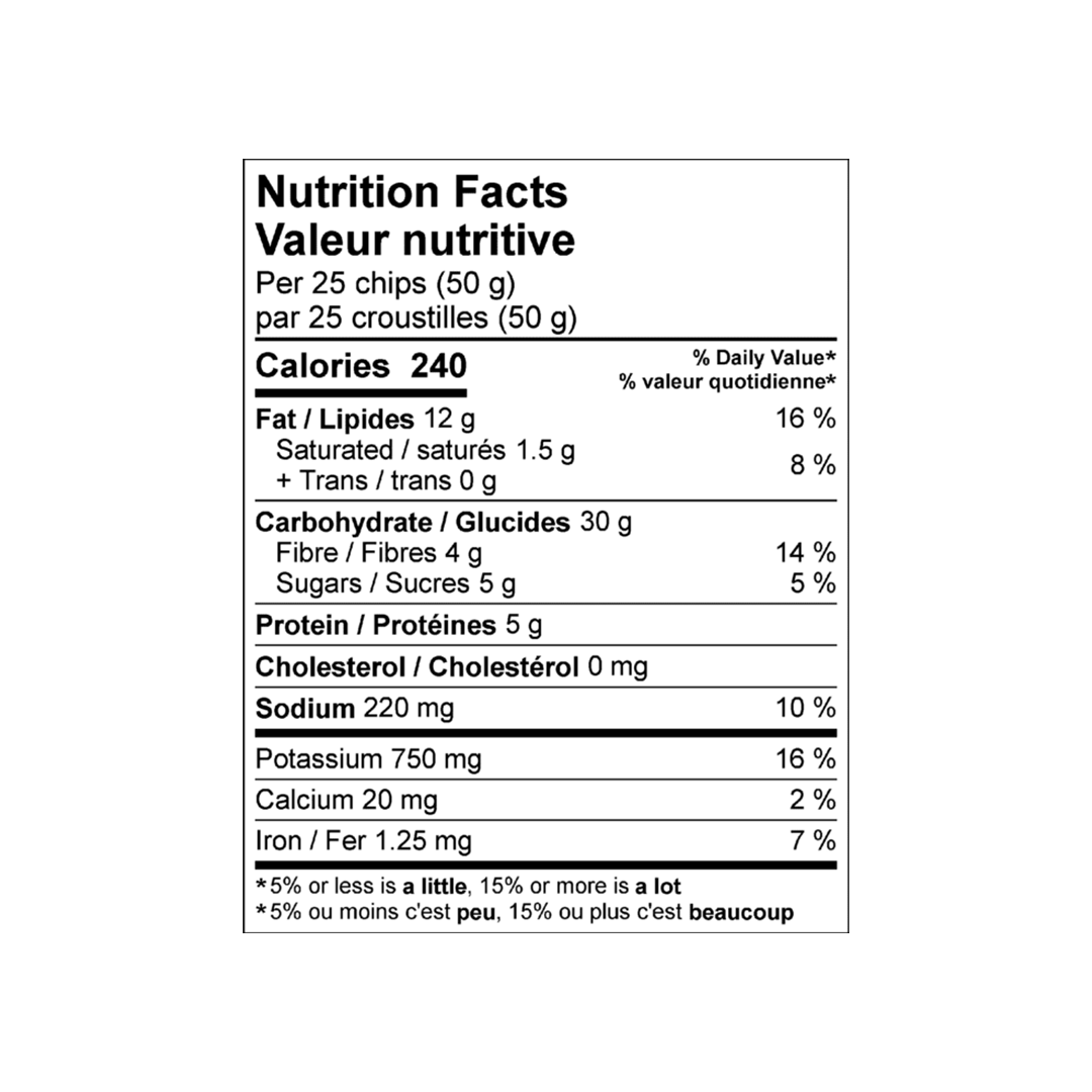 Hardbite Wild Onion & Yogurt All Natural Potato Chips, 150g/5.3oz., {Imported from Canada}