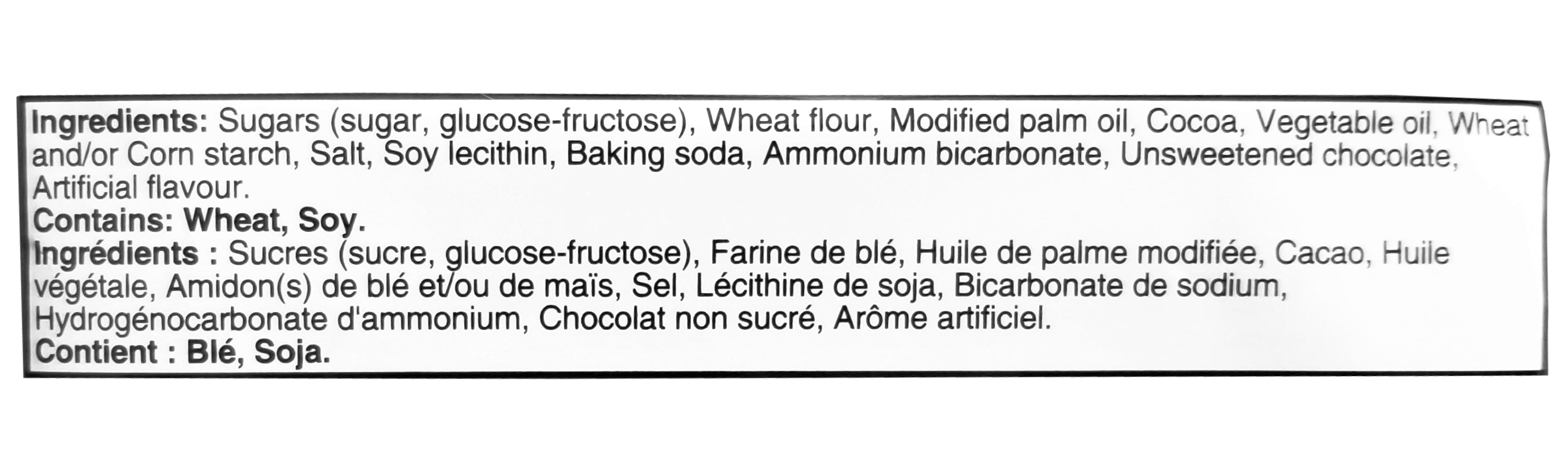 Oreo Dark Chocolate Flavored Creme Cookies, 261g/9 oz. Box {Imported from Canada}