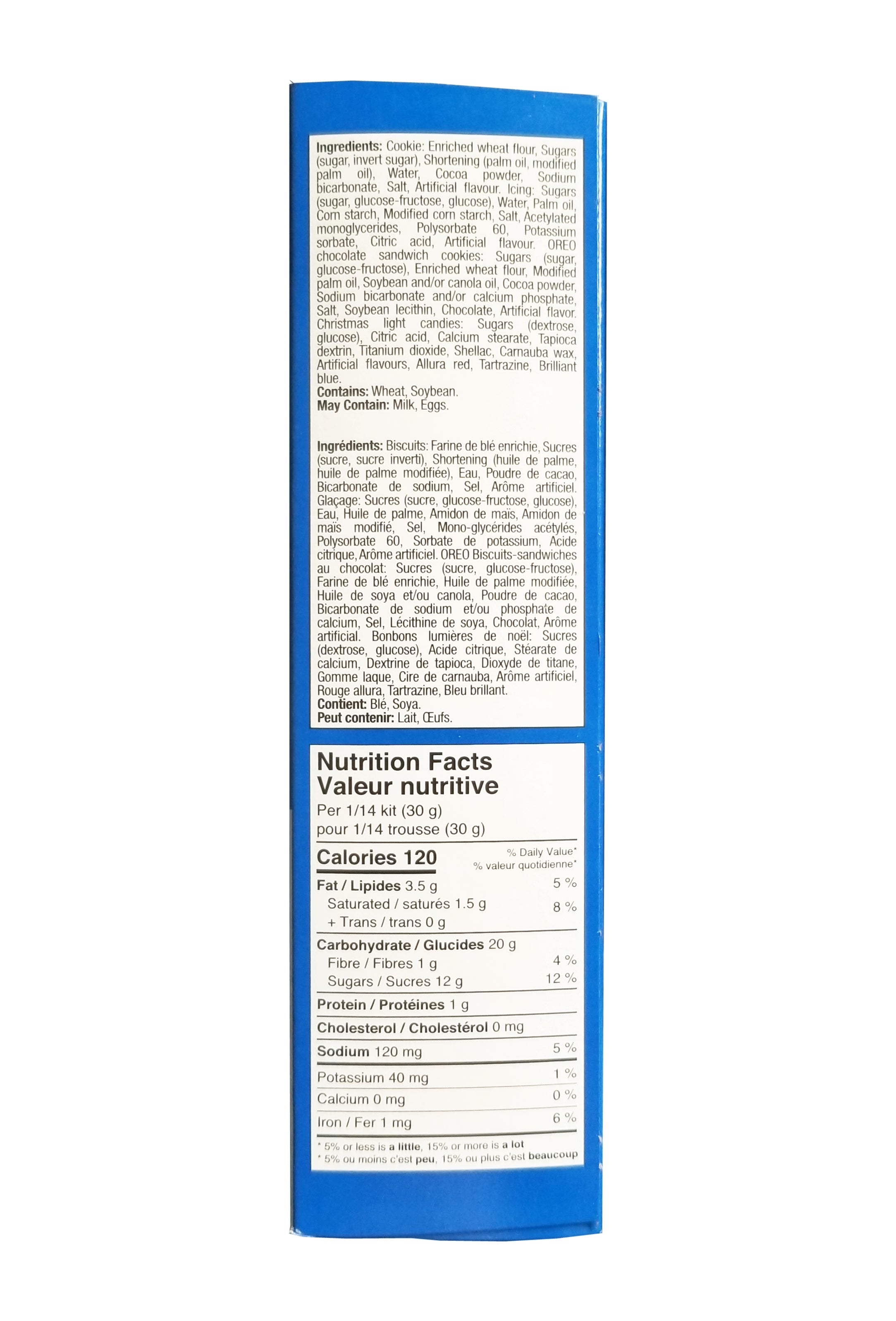 Oreo House Cookie Kit, Christmas Gingerbread House Variation, 431g/15 oz