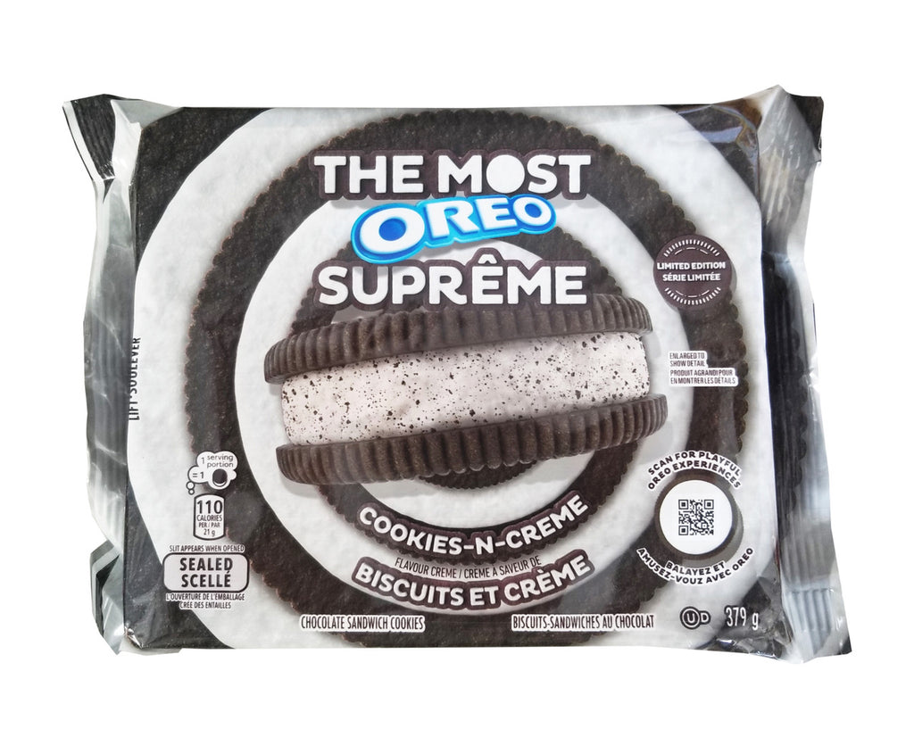 The Most Oreo Oreo Sandwich Cookies, 379g/13.3 oz., Package {Imported from Canada}