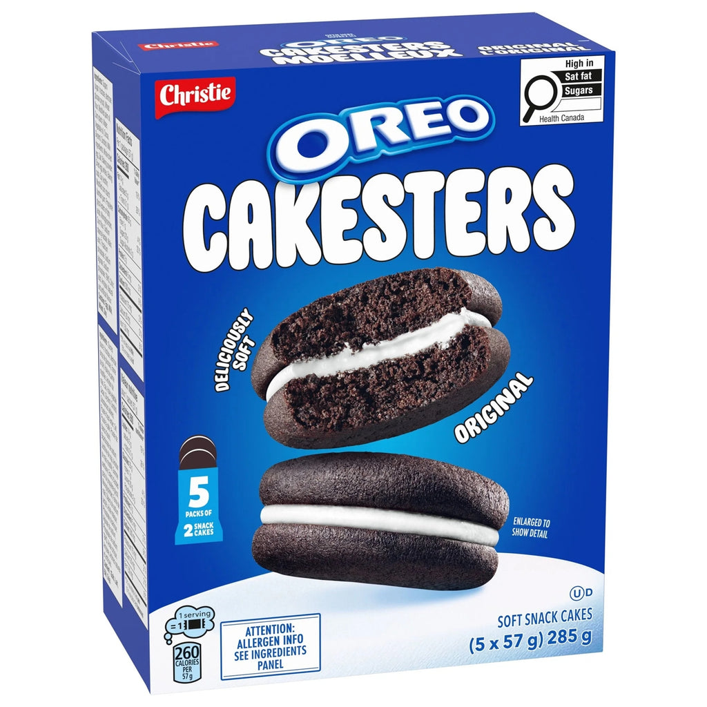 Oreo Original CAKESTERS Soft Baked Sandwich Cakes 285g | Caffeinecam
