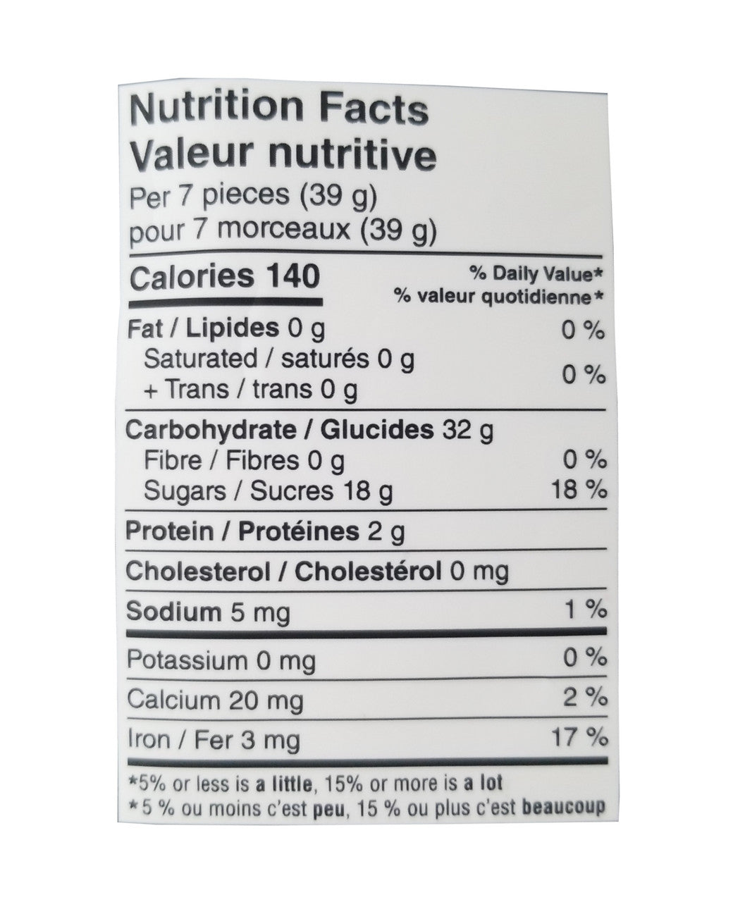 Our Finest Sour Premium Wine Gums, 400g/14 oz. Bag, {Imported from Canada}