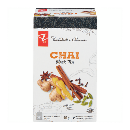 President's Choice Chai Black Tea Front