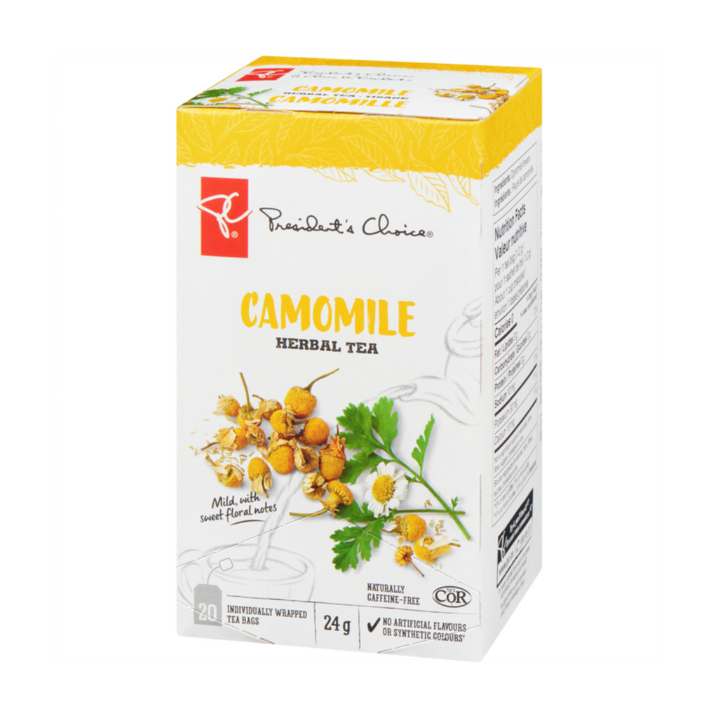 President's Choice Camomile Herbal Tea, 20ct, 40g/1.4 oz. Box