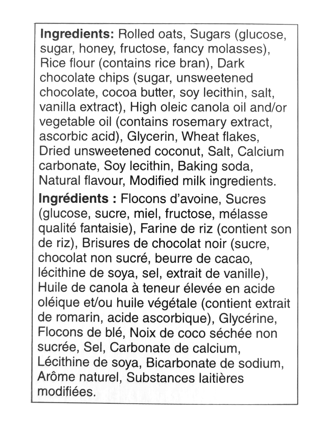 President's Choice Rich & Chewy Chocolate Chip Granola Bars, 56 count, 1.34kg/2.9 lb