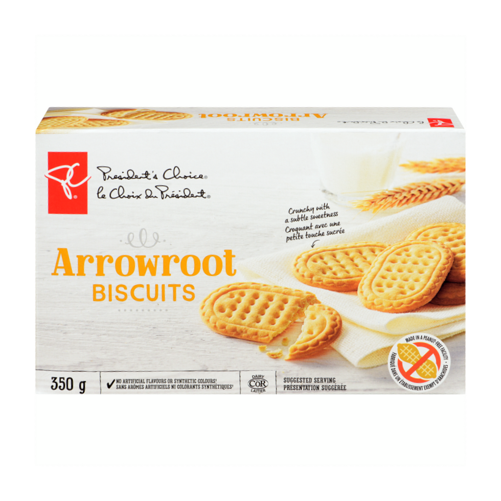 PC Arrowroot Cookies, 350g/12 oz. Box