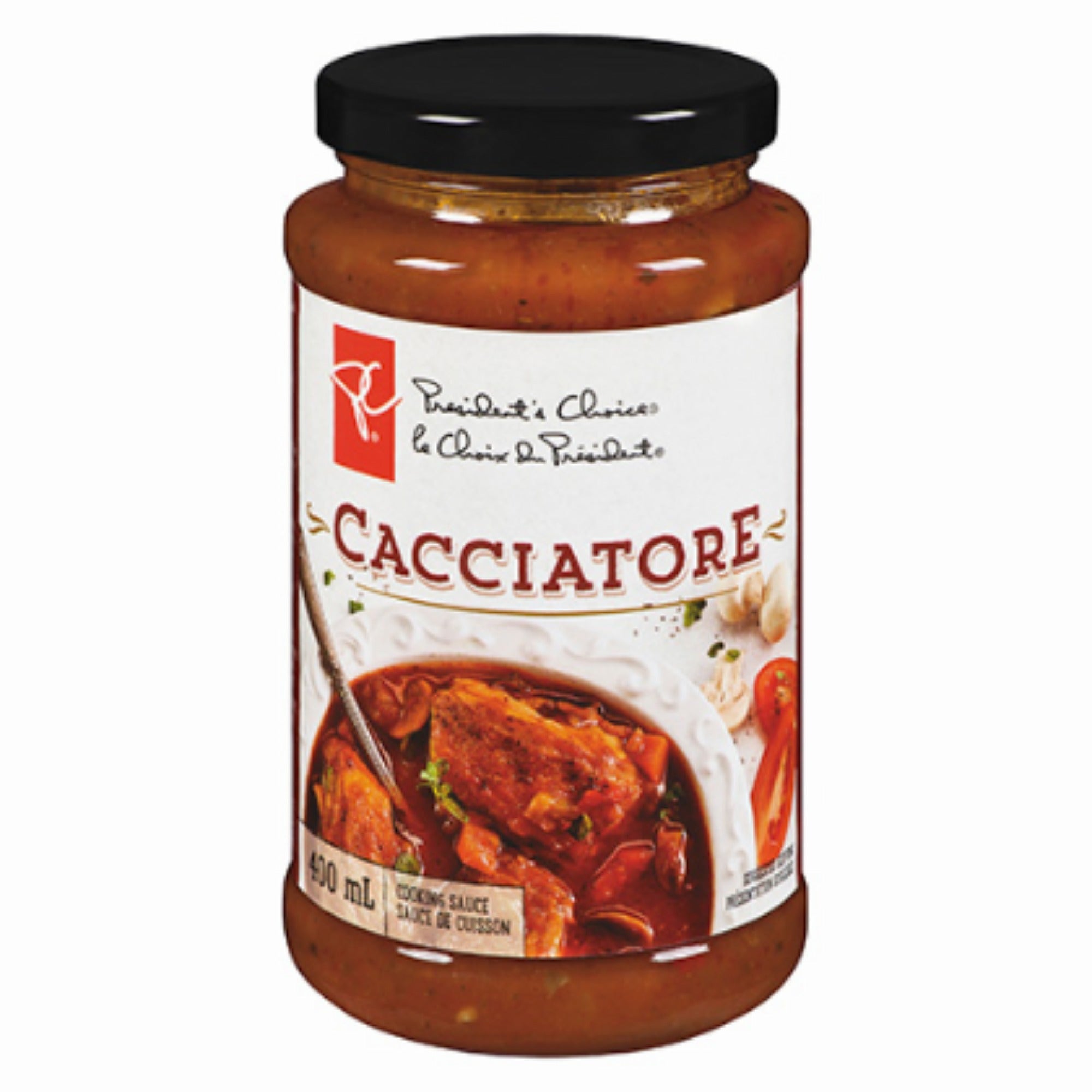 President's Choice Cacciatore Cooking Sauce, 400mL/13.5 fl.oz