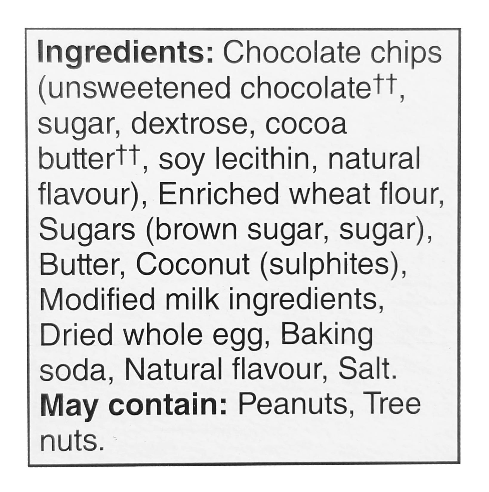 PC The Decadent Chocolate Chip Cookies, 500g/17.6oz-(2pk) {Imported from Canada}