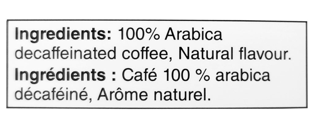 President's Choice Naturally Flavoured Decaffeinated Hazelnut Vanilla Coffee, 250g/8.75 oz. Box {Imported from Canada}