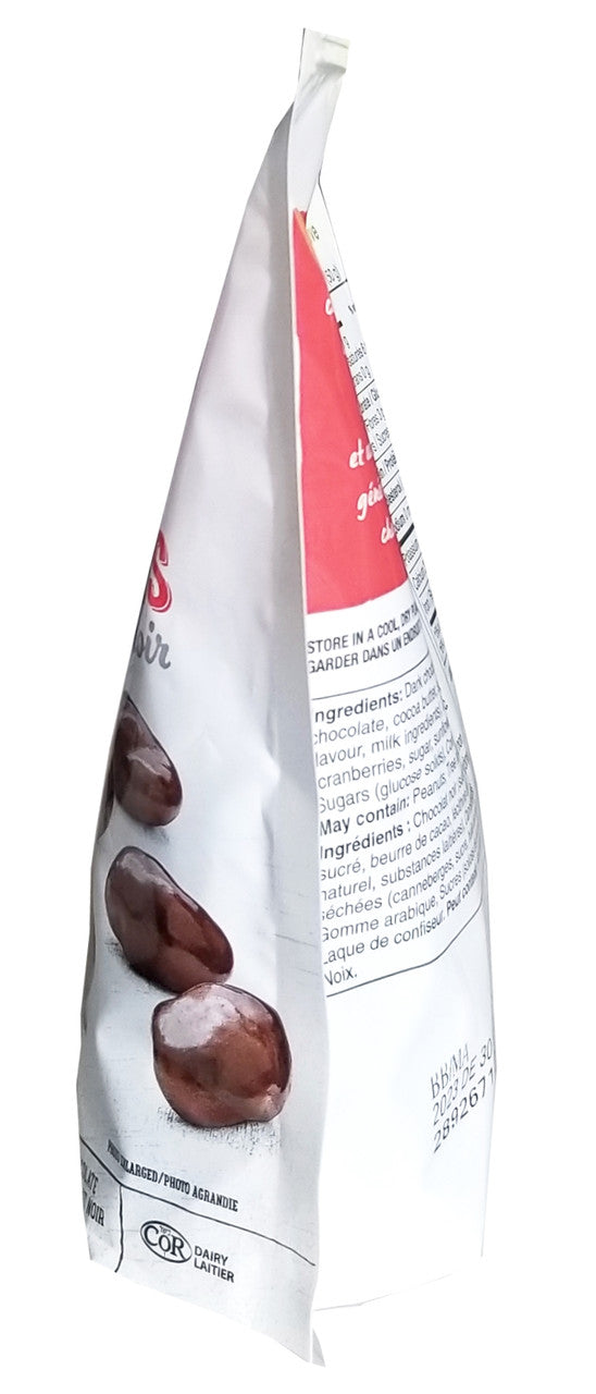 President's Choice Dark Chocolate Cranberries, 340g/12 oz. Bag {Imported from Canada}