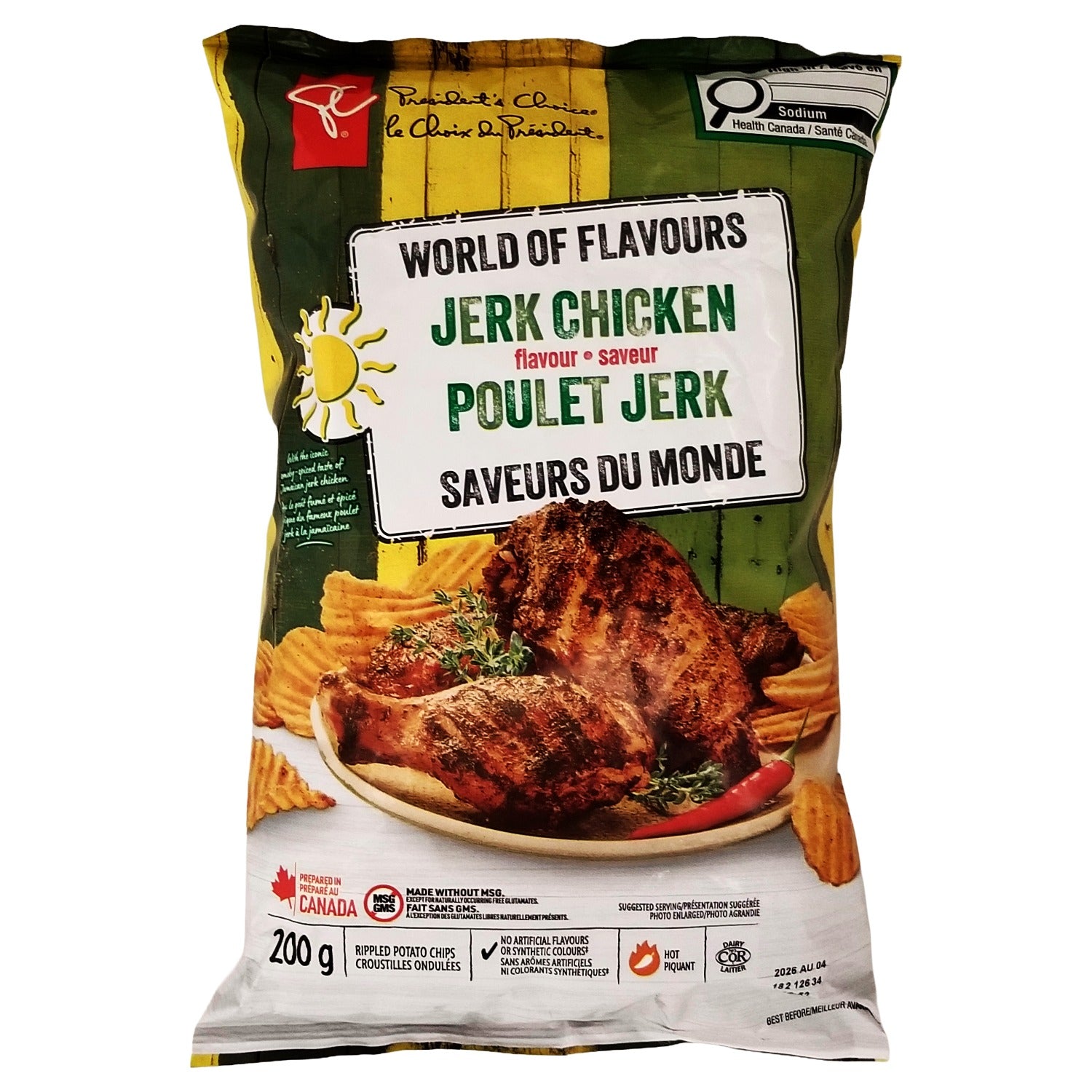 President's Choice World of Flavours Potato Chips 200g (7.05 oz) | 5 Flavors
